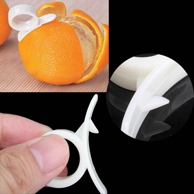 Plastic Fruit Peeler Orange Easy Slicer Lemon Cutter Citrus Peeling Machine YE