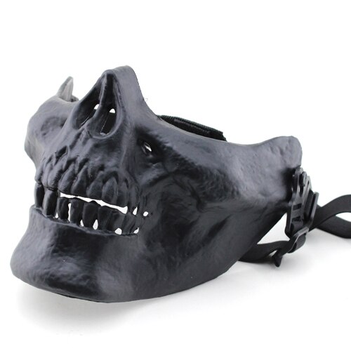 Emiraten M03 skelet Half Gezicht Maskers Schedel Skelet Masker Voor Halloween Dansen Rekwisieten Levert