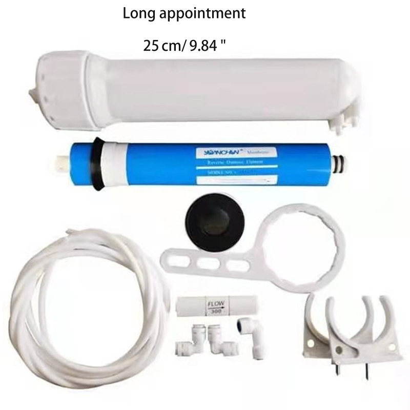 Reverse Osmosis Membrane w/ Membrane Housing 1812 75G Water Filter Housing for osmosis Inversa Reverse Osmosis