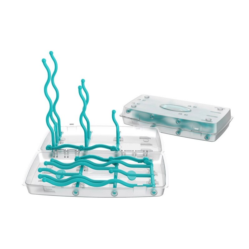 Égouttoir à bouteilles de bébé, support de séchage, pour le nettoyage des biberons, outils de rangement: L