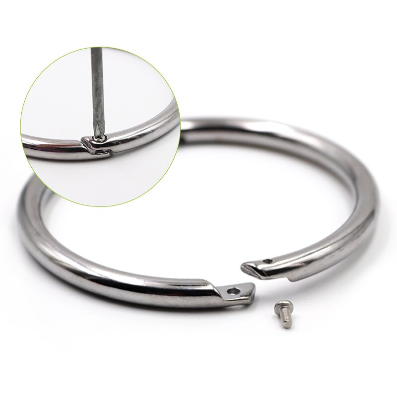 1 sztuk bydła kolczyk w nosie bydła trakcji pierścień duży okrąg ze stali nierdzewnej byk krowa bydło kolczyk w nosie hodowli akcesoria