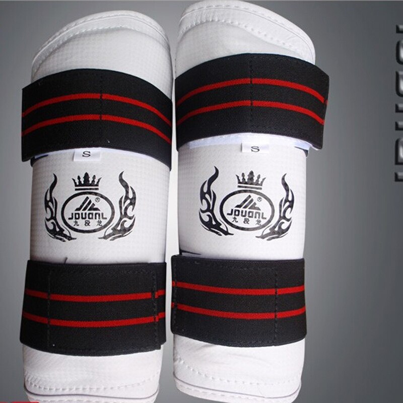 MMA espinillera Taekwondo protección protectores de brazo piernas Protector de brazo Caneleira Karate Muay Thai Sanda equipo de entrenamiento de boxeo