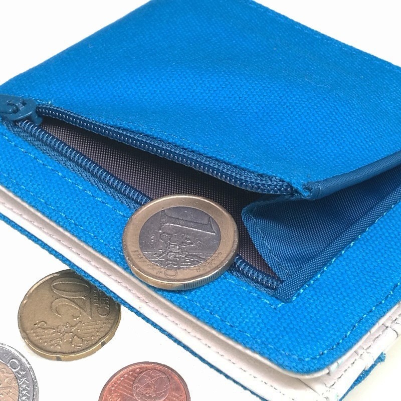 Dames heren unisex portemonnee handtas meisje jongen kort canvas munt id-sleuf casual student eenvoudig chique uniek