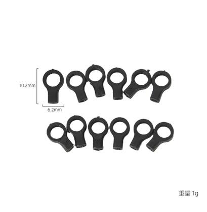 LD NSX RC auto-onderdelen shell glazen band moederbord afstandsbediening set servoarm: Marineblauw