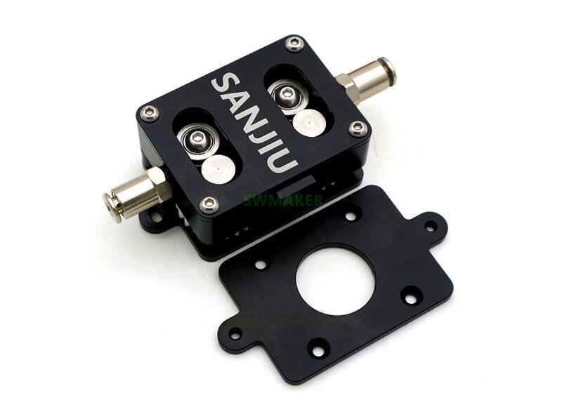 Red Black 3D Printer UM2 Ultimaker 2 Extended+ Extruder Feeder Double wheel Reducer Extruder 1.75/2.85/3mm Filament