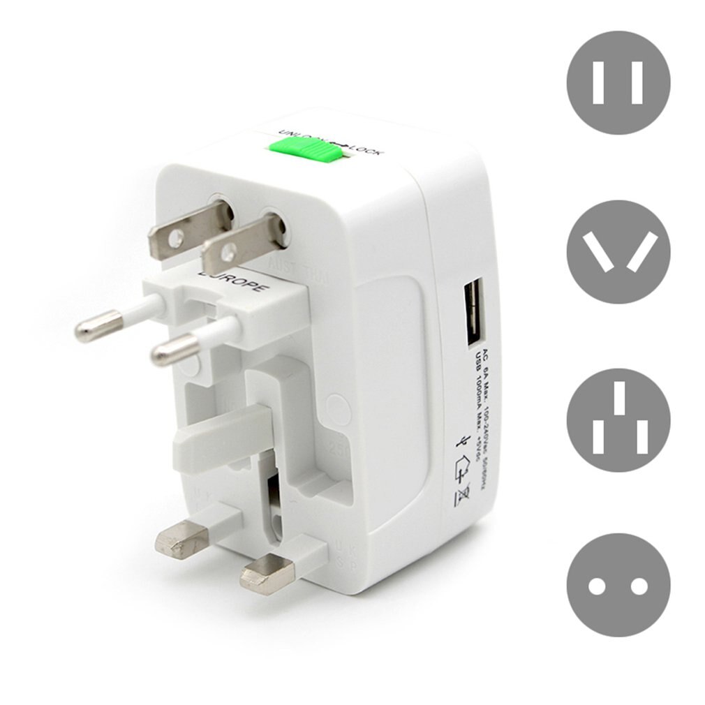 Electric Plug Socket Adapter International Travel Adapter Universal Travel Socket Usb Power Charger Converter