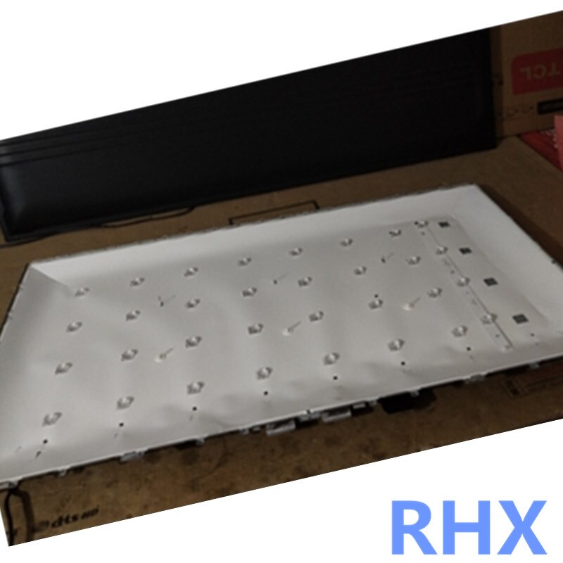 8 stück/lot 45x/ x /xf 202006-ds45 m 6100-01 ds45 m 61-ds01 424mm 3v 4 leuchten aluminium lcd-tv-hintergrundbeleuchtungsleiste