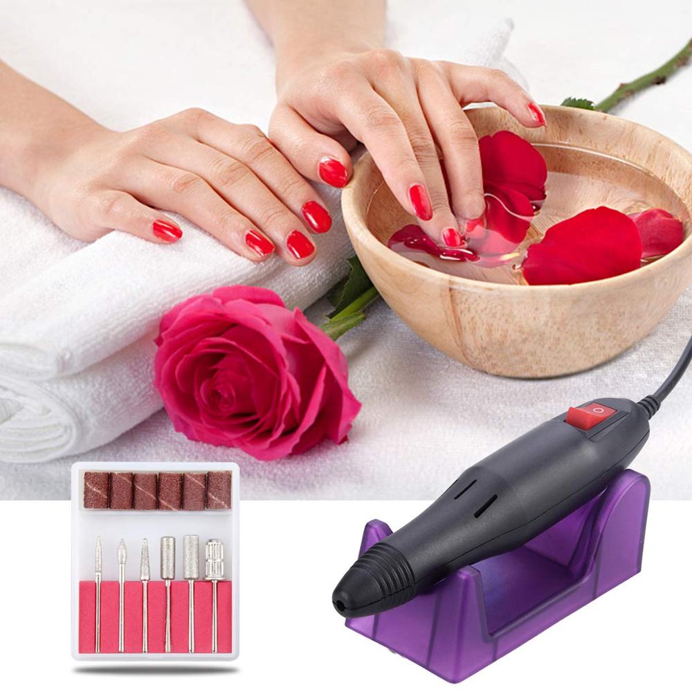 Electric Nail Drill Cadrim Nail Drill Machine Nail File Drill Set Kit for Acrylic Nails Gel Nail Glazing Nail Drill