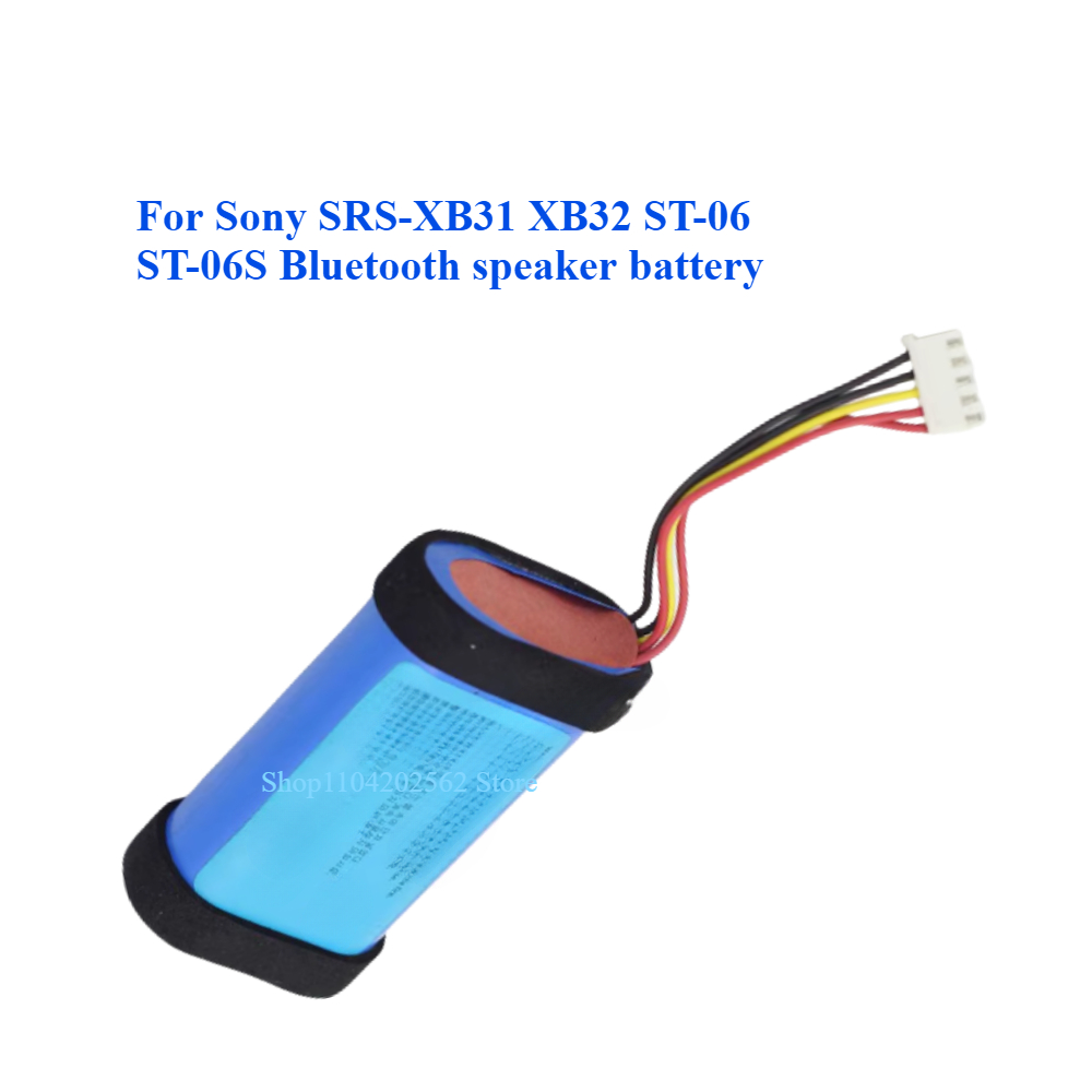 Para Sony SRS-XB13 XB12 XB10 XB31 XB32 HG1 HG2 HG10 ST-06 06S X3 XB2 XB01 XB20 XB40 XB41 XB43 SF-08 02 Bateria de alto-falante Bluetooth: 3300 k