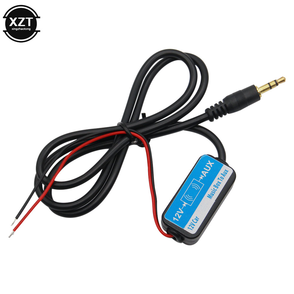 Universal Car Bluetooth-compatible Connection Adapter for Stereo 3.5mm AUX IN Music Audio Input Wireless Cable for Truck Auto