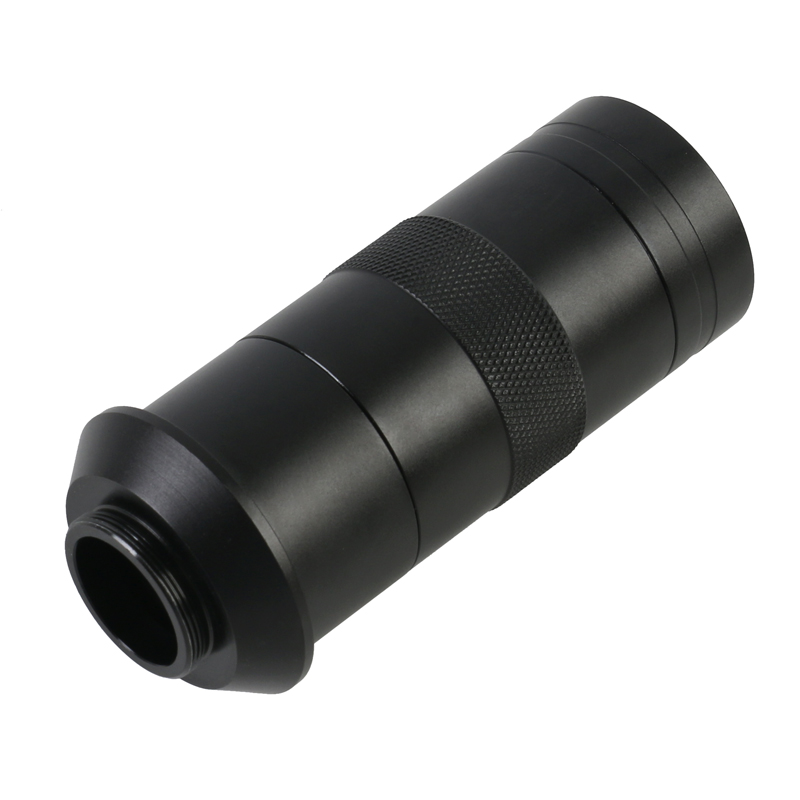 130X 100X Adjustable Zoom C Mount Lens Glass Magnification Eyepiece For VGA HDMI USB CCD CMOS Industry Video Microscope Camera