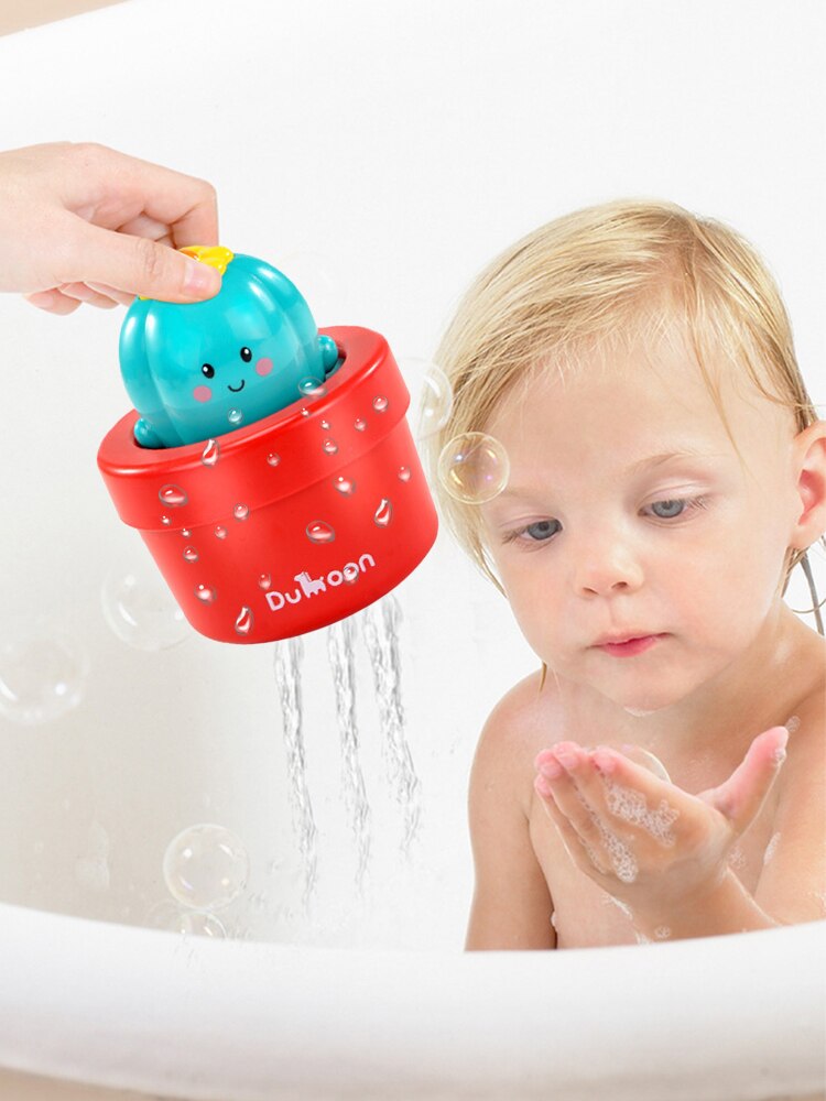 Bloempot Paddestoel Sprinkler Bad Water Simulatie Plant Speelgoed Geurloos Veilig Baby Douche Aquatic Plezier Klassieke Games