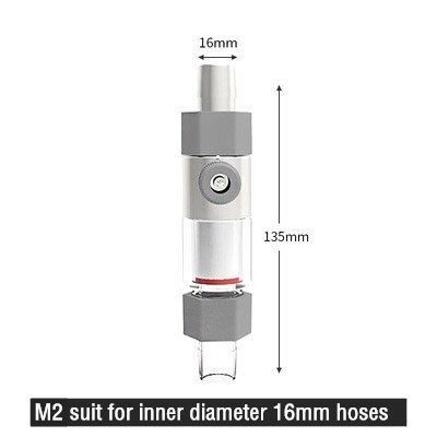 Externe CO2 Reactor Aquarium Inline CO2 Verstuiver Diffuser Voor Waterplanten Tank Aquarium Aquarium Aquarium Accessoires: Black
