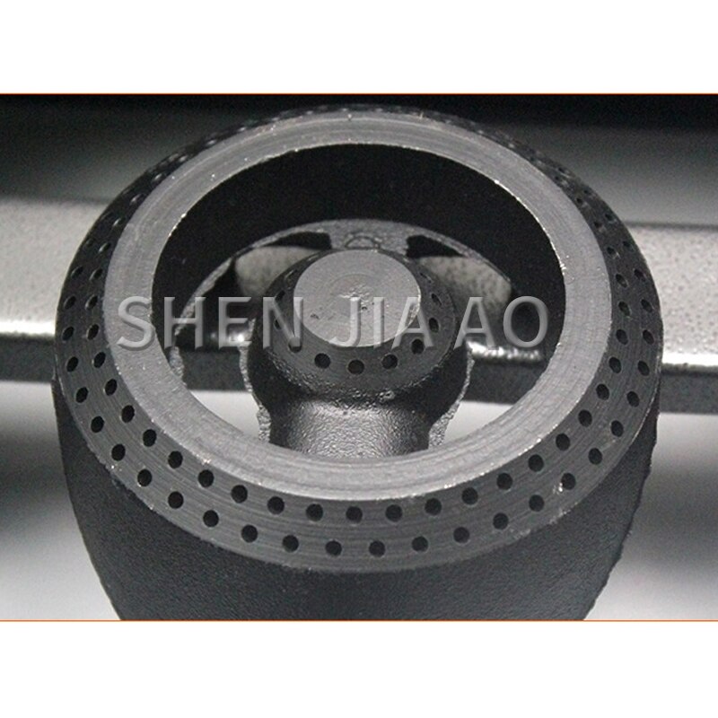 Natural / liquefied gas stove Stainless steel panel 3 hole fire gas stove Commercial gas stove