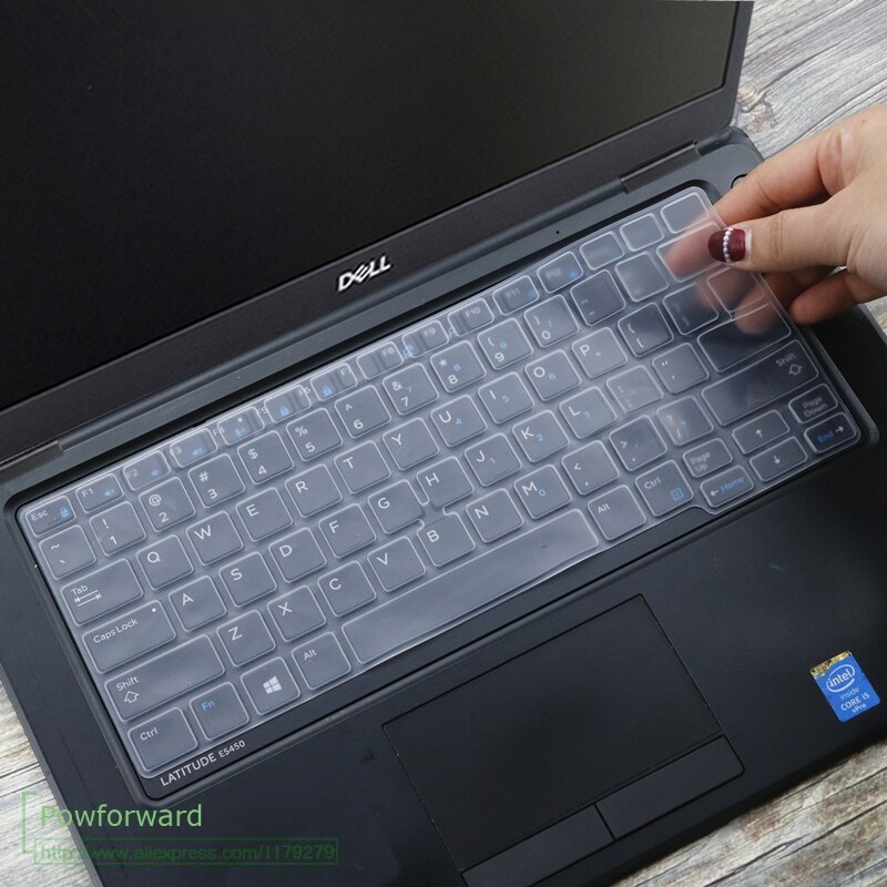För dell latitude 5300 7300 5200 13.3 tums silikon notebook laptop tangentbordsskydd skydd hud