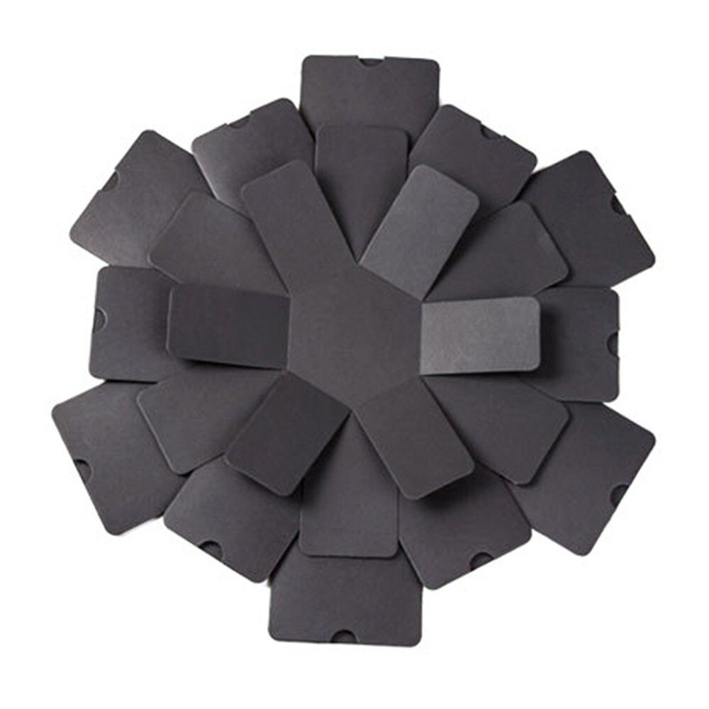 DIY Explosion Photo Album Handmade Hexagonal Explosion Box For Family Friends Scrapbook Festival Lovers