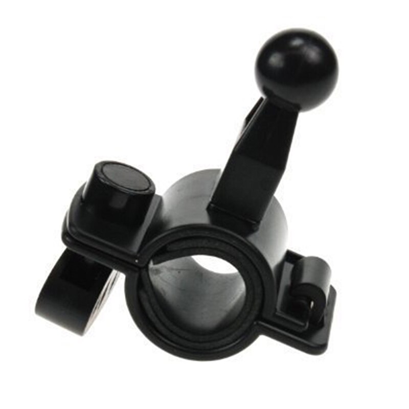 Bilsugning motorcykel håndtag til gps holder til garmin nuvi motorcykel motorcykel styr holder holder biltilbehør: Sort