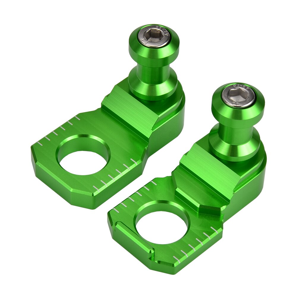 CNC Racing Axle Block Slider Swingarm Spools Chain Adjuster For