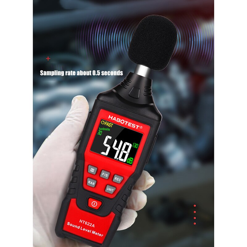 Handheld Sound Level Test Tool Noise Meter Decibel... – Vicedeal