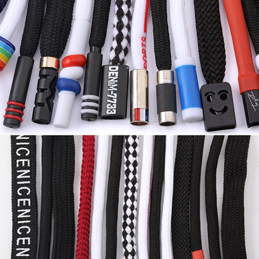 Jogginghose Kordel Band Mit Metall Kopf Sport Hosen Baumwolle Seil Gürtel Hoodies Zubehör DIY NäHenne Band Liefert