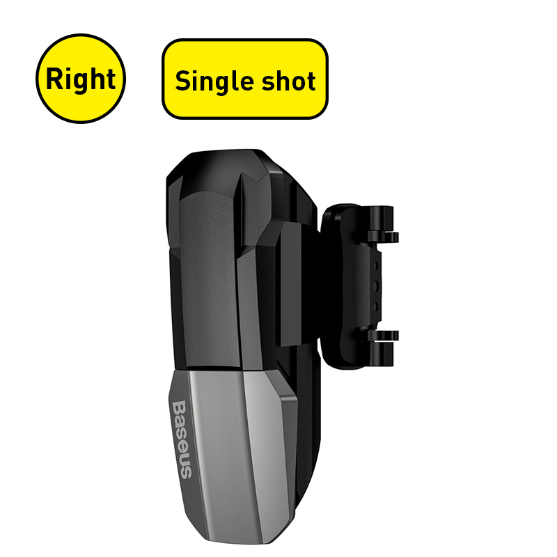 Baseus mobilspillutløser til pubg telefon spillkontroller gamepad joystick skyting  l1 r1 legeringsnøkkelknapp til iphone samsung