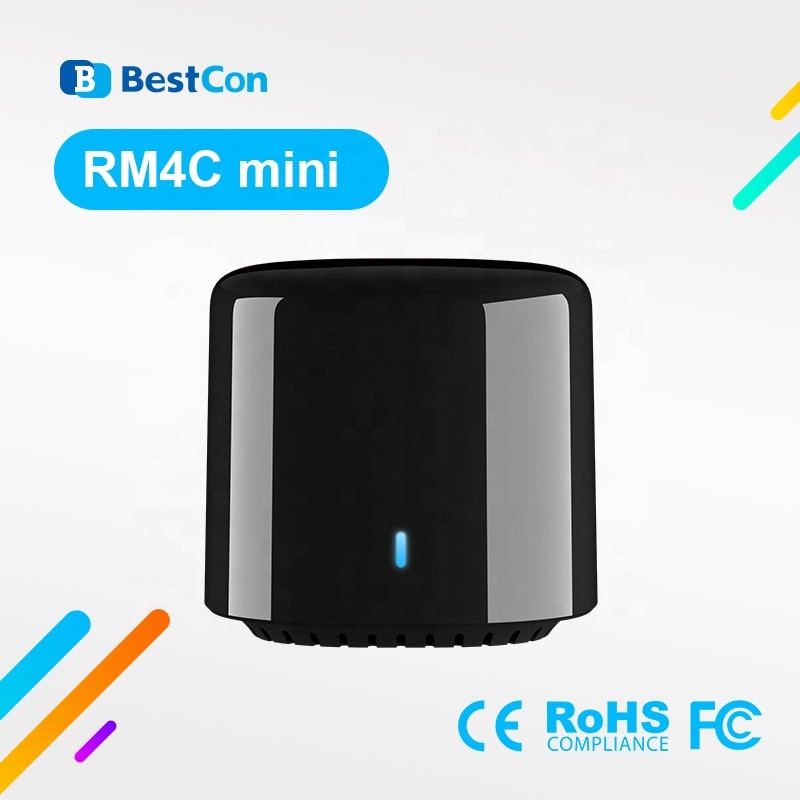 Broadlink Bestcon RM4C Mini Wifi Smart Universele Ir Remote Zender Voice Control Met Google Huis & Alexa Smart Home Hub