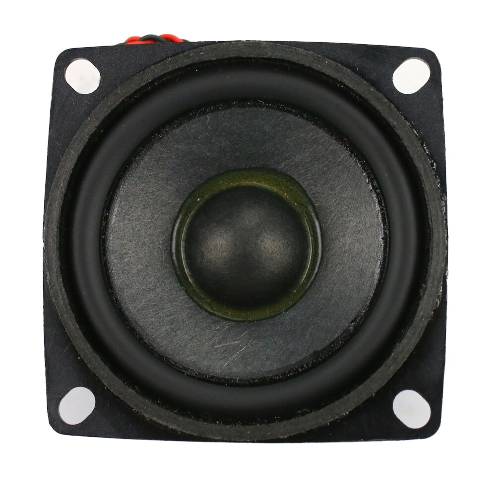 GHXAMP 2 inch Mid Tweeter Speaker 6ohm 10W Neodymium DIY Bullets Midrange Treble Loudspeaker Rubber Edge 2PCS