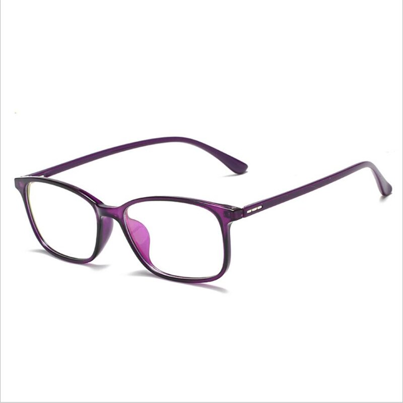 Sorte ultralight  tr90 anti-blu-ray briller, kvinder computer anti blå lys goggle, beskyttelsesbriller gaming briller  f11679: 11679 lilla