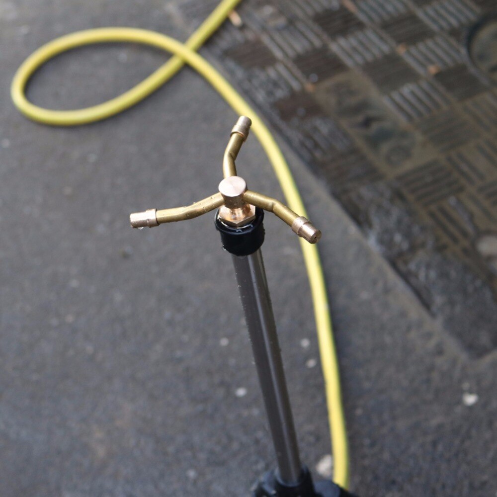 1/2 inch atomization micro-spray copper three-arm rotation spray roof cooling lawn automatic sprinkler