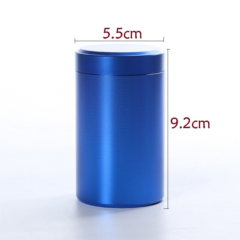 Mini Metal Tea Caddy sealed storage tank Portable travel Tea Boxes tea tin containers coffee canister Kitchen Spice Candy jar: M2