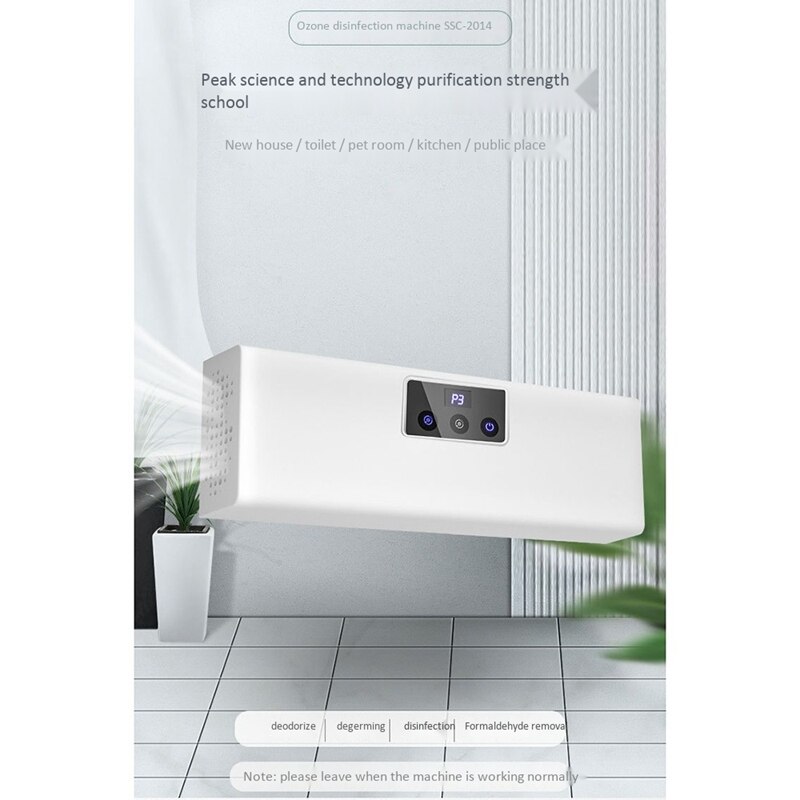 TOD-Portable Air Purifier Activated Carbon Air Freshener Ionizer Remove PM2.5 Dust Smoke for Home Bathroom