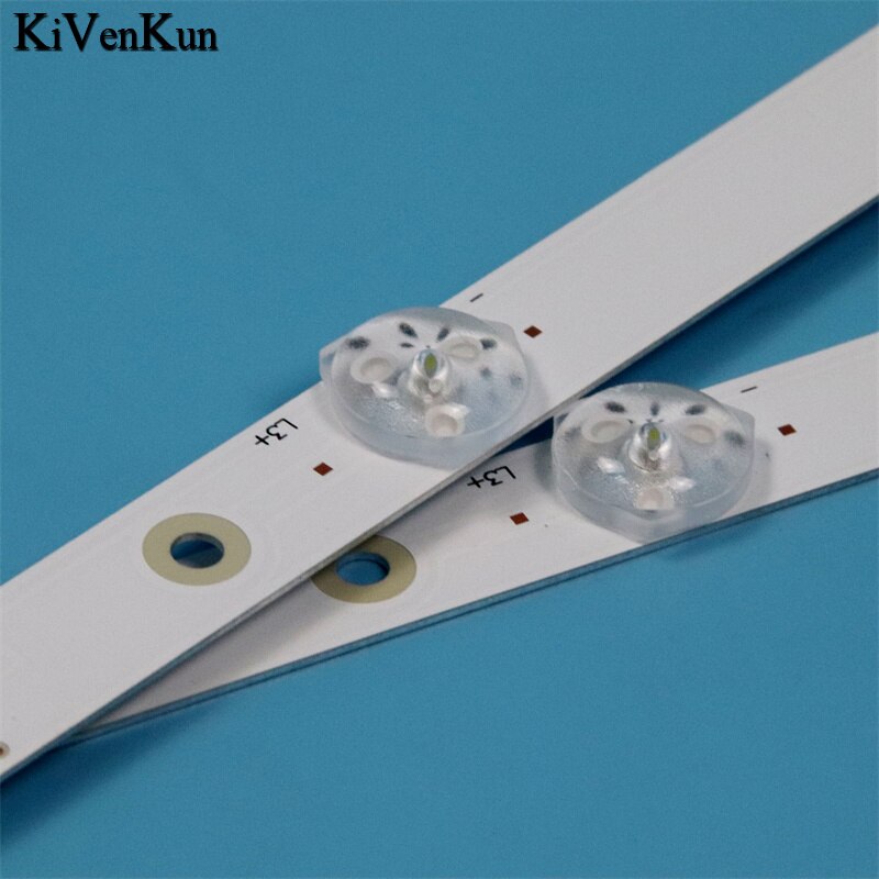 578mm 6LED TV&#39;s LED For BBK 32LEM-1059/T2C 32LEX-5043/T2C 32LEX-7143/TS2C Backlight Strips Band Rulers MS-L2082 V1 V2 LA021