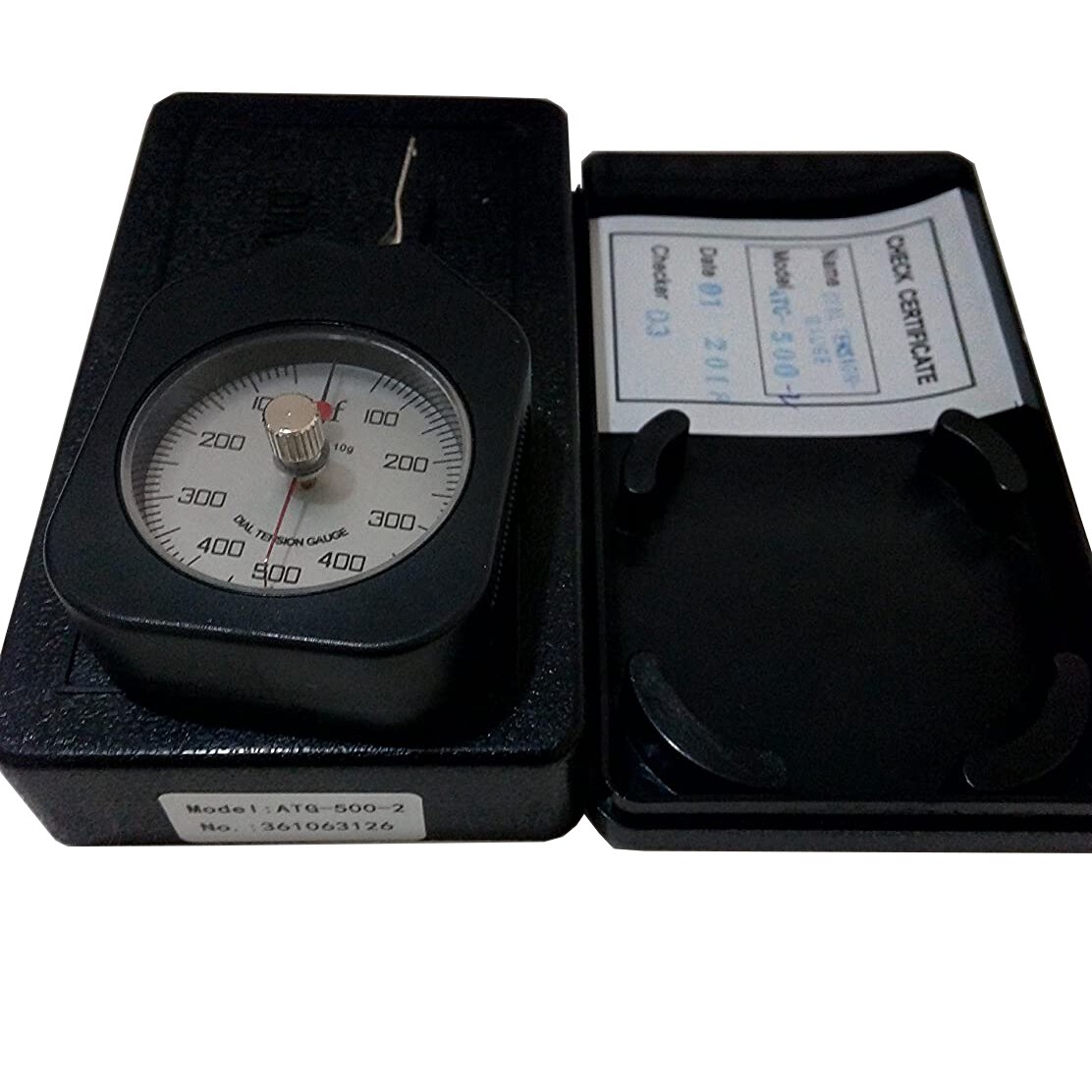 Force Gauge Tensiometer Gram Spanningsmeter Dial Tension Gauge Gram Met 500G