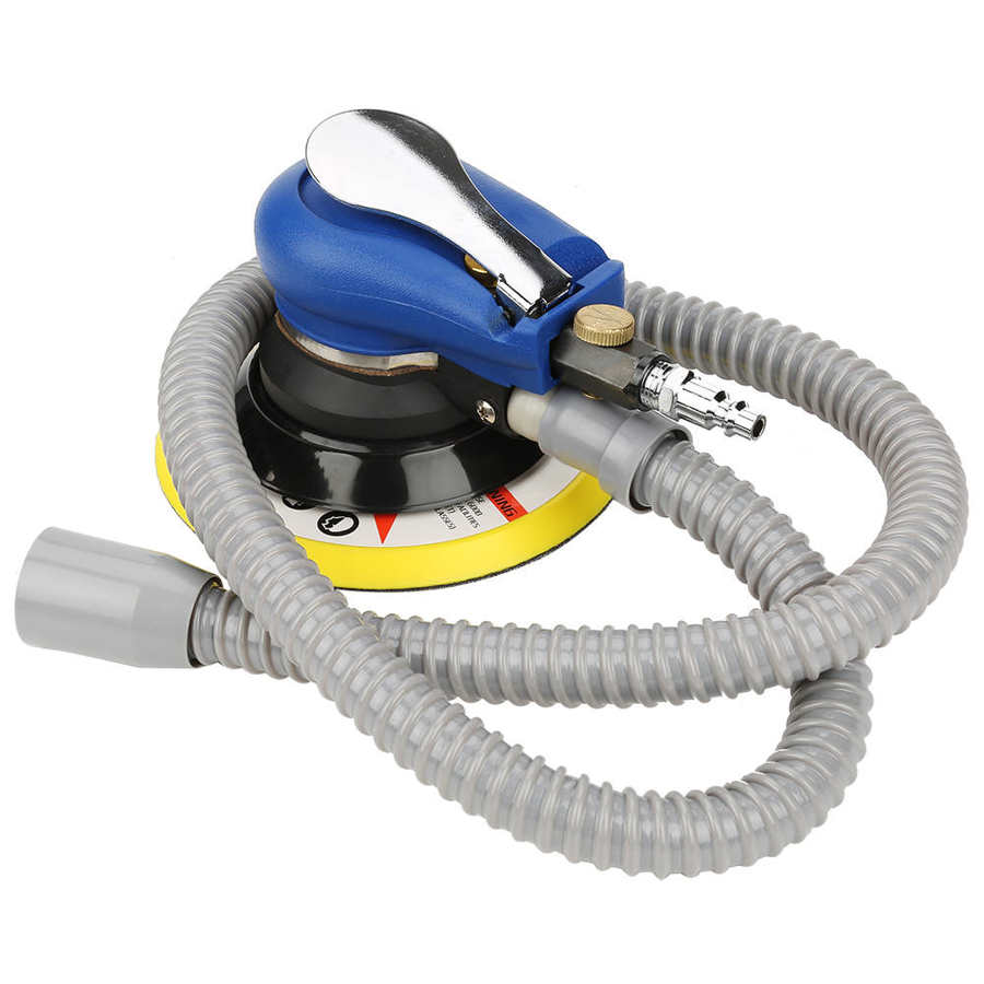 AT-980V 5/6in Round Sander Vacuum Cleaner Pneumatic Air Polishing Machine Kit