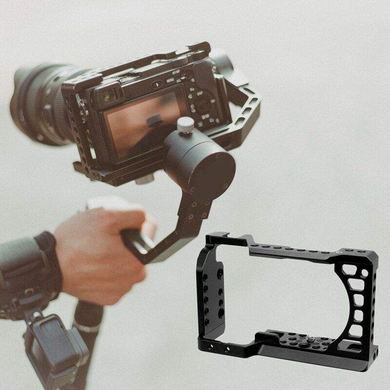Adatto per Sony Mini Single A6400 Rabbit Cage A6500 / 6300/6000 Photography Rabbit Cage Kit gabbia protettiva