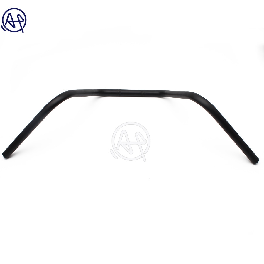 22MM 7/8" Motorcycle High Rider Steel Handlebars Bars Chrome/Black For Honda Kawasaki Suzuki Harley Chopper Bobber Cafe Racer