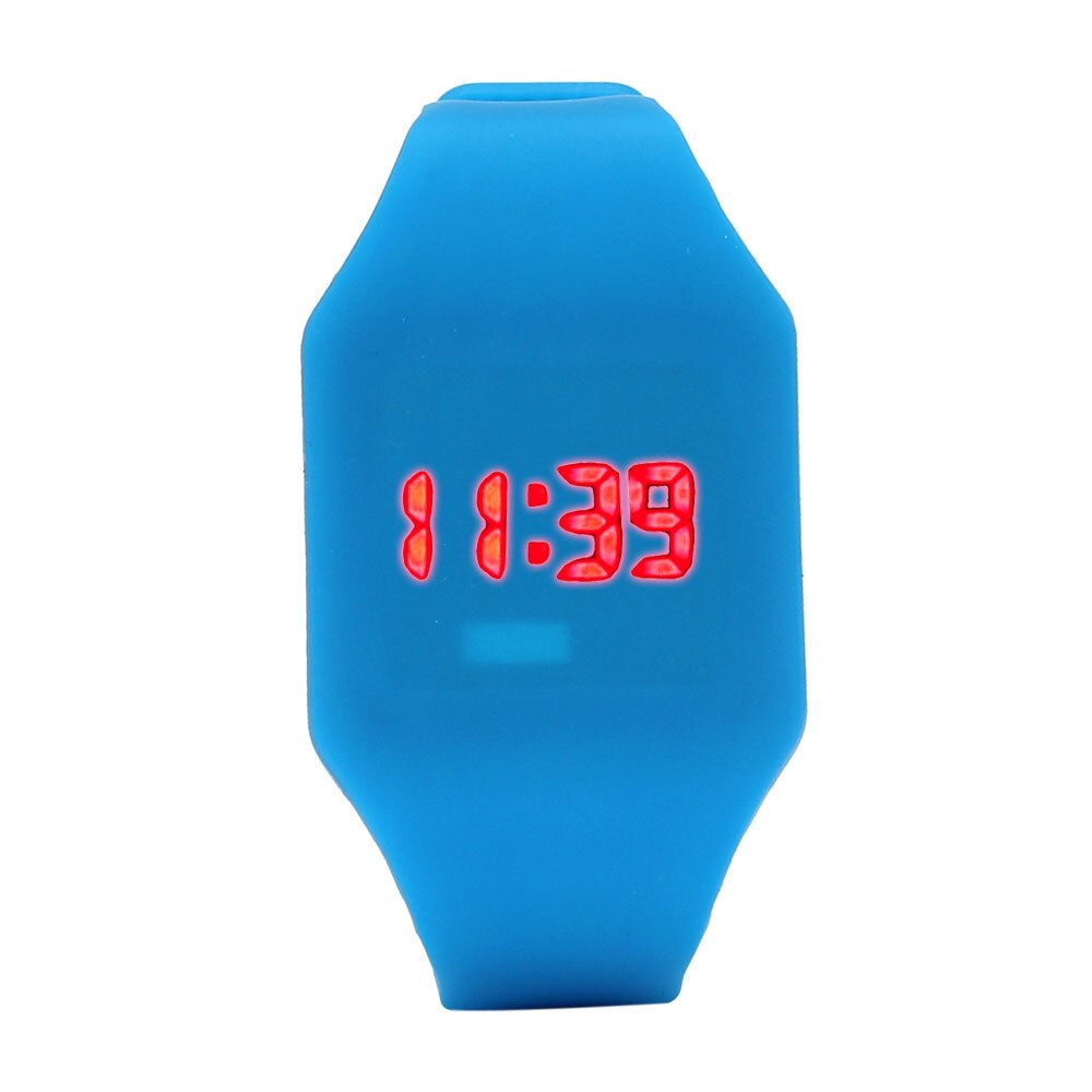 Heren Dames Kinderen Horloge Siliconen Led Horloge Sport Armband Digitale Horloge 226