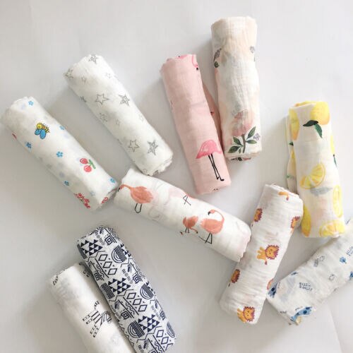 М- couverture à langes pour bébé 100% coton | Couvertures pour bébé coton, literie bébé, serviette à langes pour -nés