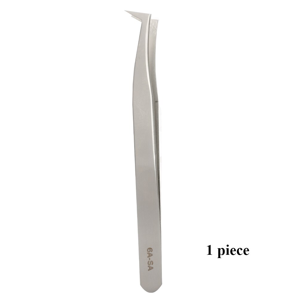 Wimper Pincet 2 Stuks/partij Pincet Elektronische Anti-Statische Precisie Pincet Rechte En Gebogen Pincet Voor Graft Wimper