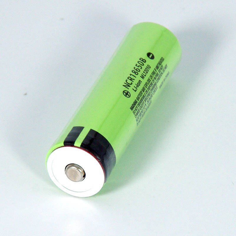 Original 18650 3.7 v 3400 mah Lithium Rechargeable Battery NCR18650B with Pointed(No PCB) For flashlight batteries