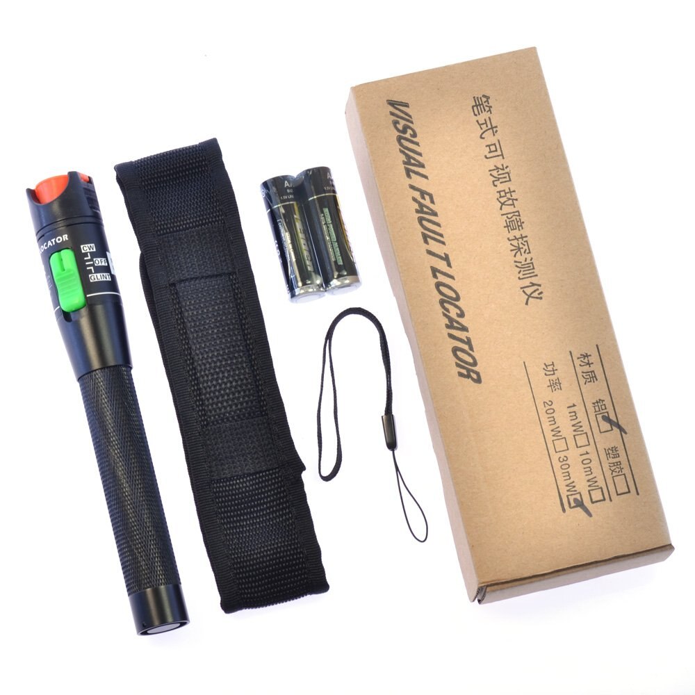 20mw 20km VFL Fiber Optic Visual Fault Locator Mini Size Fiber Fault Locator