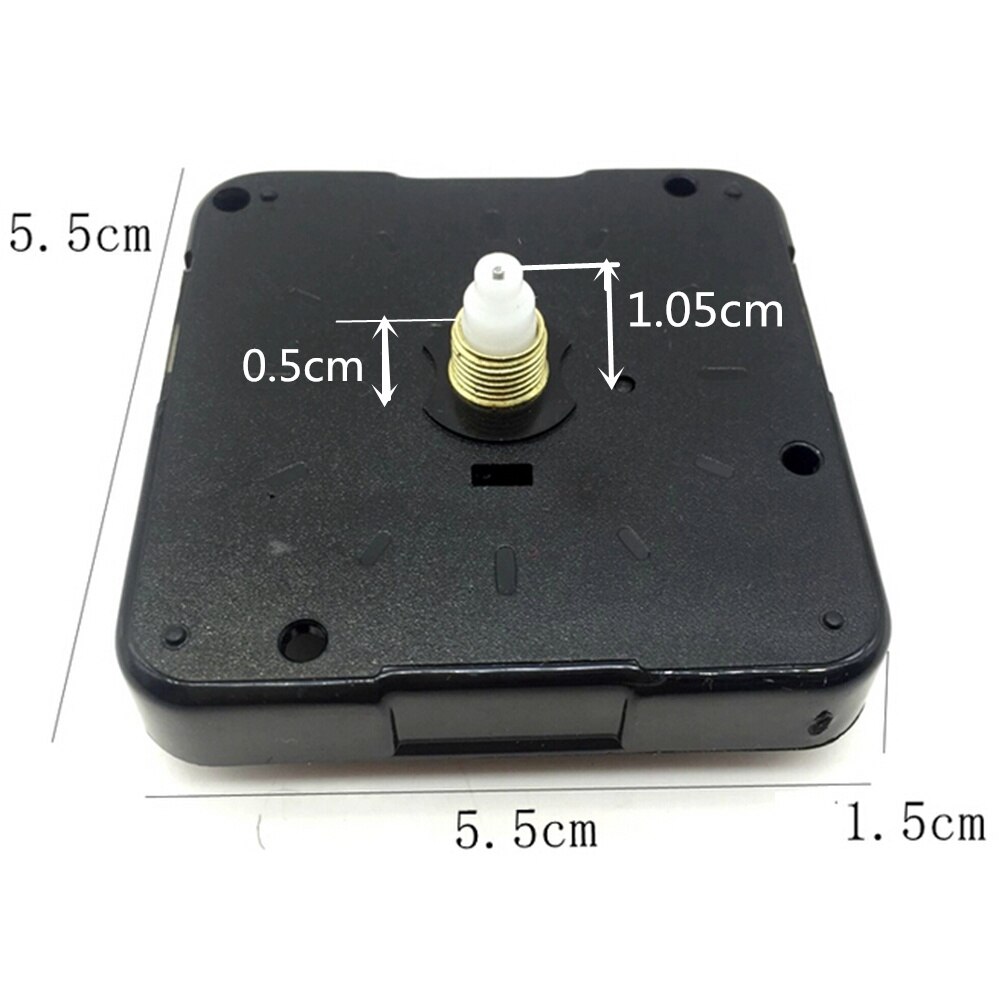 Hanging Silent Quartz Wall Clock Spindle Movement Mechanism Part DIY Repair replacement with needles 1 set