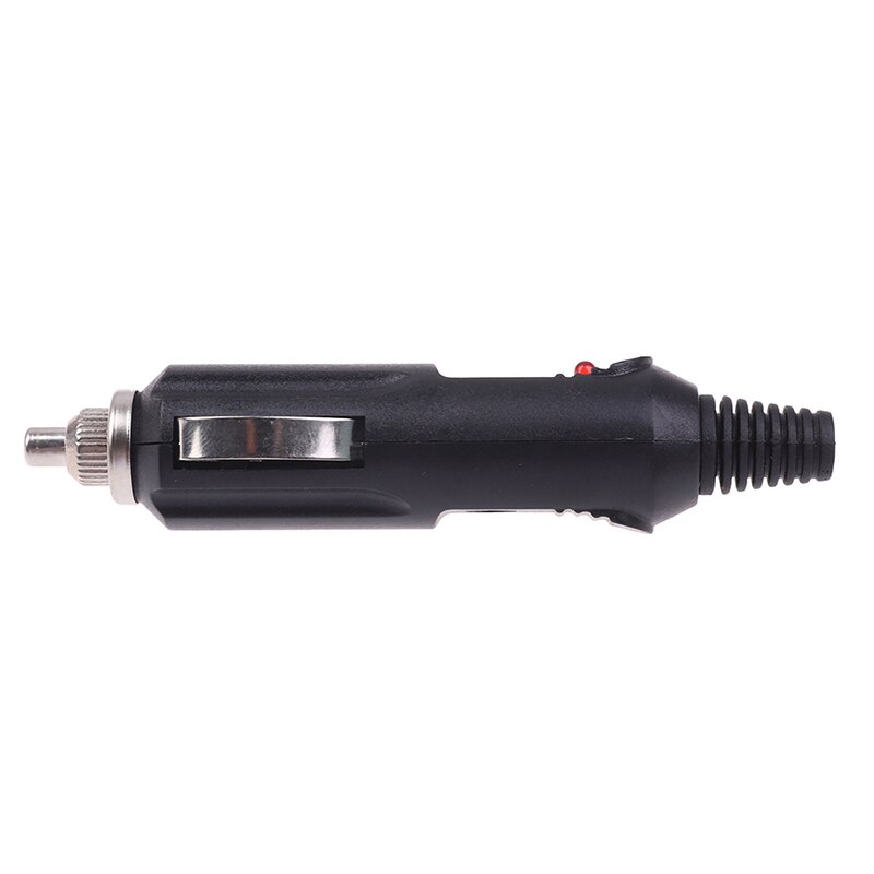 1pc 12V 24V car cigarette lighter plug with light without wire socket converter