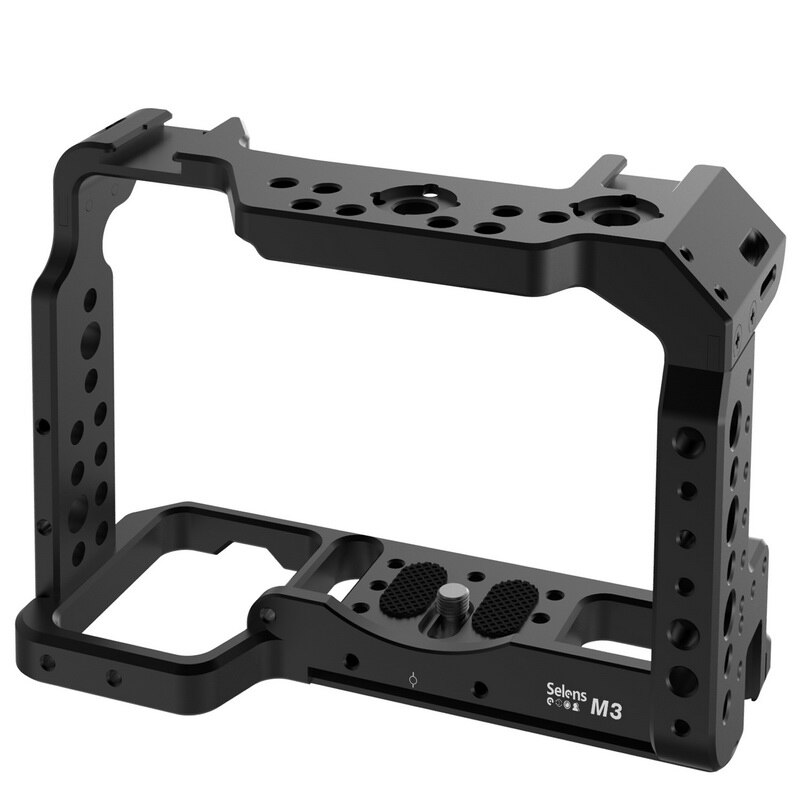 Selens a7iii a7r3 a7m3 Cage For Sony A7RIII /A7III/A7MIII Aluminum Alloy Cage To Mount Tripod Quick Release Extension Kit: Cage