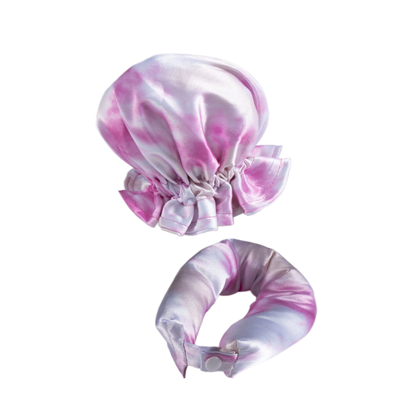 Heatless Hair Curlers No Heat Curly Hair Products Soft Hair Rollers Lazy Hair Rollers Sleeping Silk Curls Hair Styling Tools: VIOLET/紫罗兰