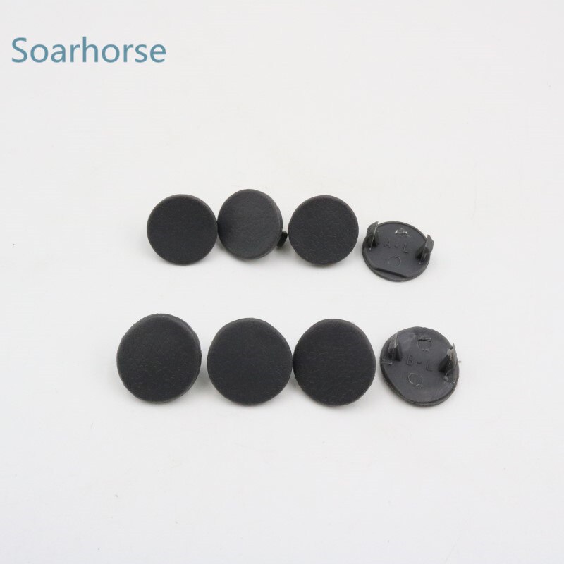 Juego de tornillos de reposabrazos para manija de puerta Interior de coche, cubierta decorativa para Mitsubishi Pajero Montero MK2 V31 V32 V33 V43 V45, 8 Uds.