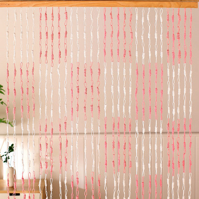 Corn leaves straw door curtains straw braid partition handmade reed curtain hanging room divider screen partition separador de a: 4