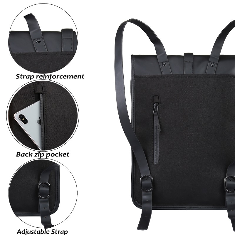 Pu Lederen Laptoptas 15.6 Inch Voor Macbook Pro 15 Case Laptop Rugzak Vrouwen Waterdichte Rugzak Vrouwen Voor Macbook Pro 15