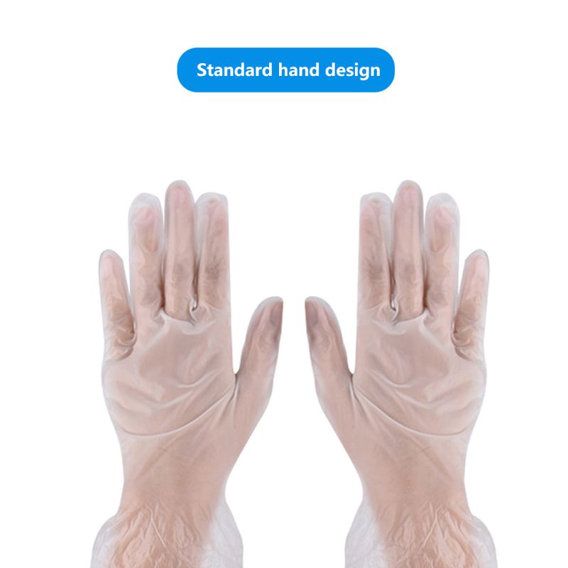 100 Uds desechables guantes de trabajo de seguridad casa Herramientas de limpieza para la cocina Packhouse suministros Universal antideslizante