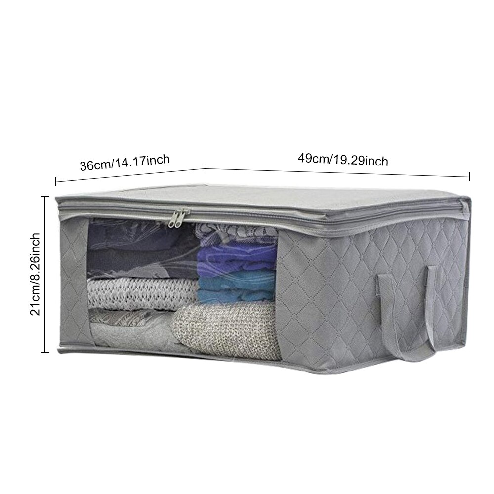 Afdeal Non-woven Closet Organizer Kleding Organizer Familie Ruimtebesparende Opvouwbare Thuis Opbergtas Thuis Opslag Organisatie: Type B